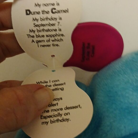🩷AVON FULL O BEANS,  DUNE THE CAMEL, COLLECTIBLE STUFFED PLUSHE - Picture 7 of 11